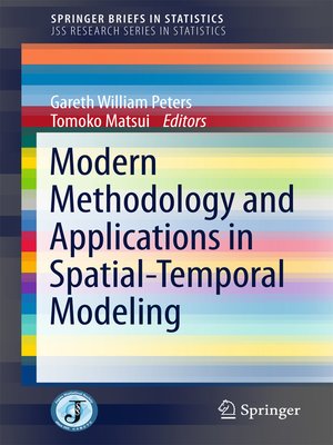 cover image of Modern Methodology and Applications in Spatial-Temporal Modeling